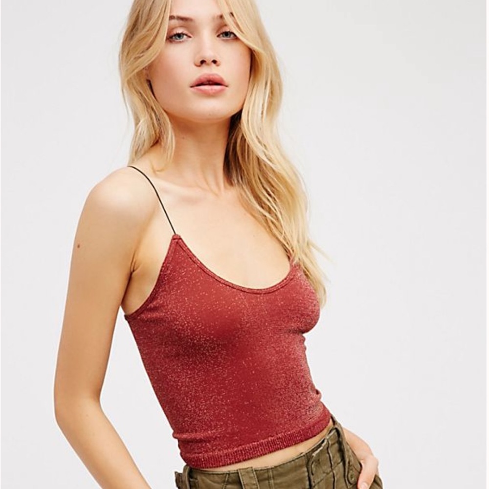 Free People Skinny Strap Seamless Brami